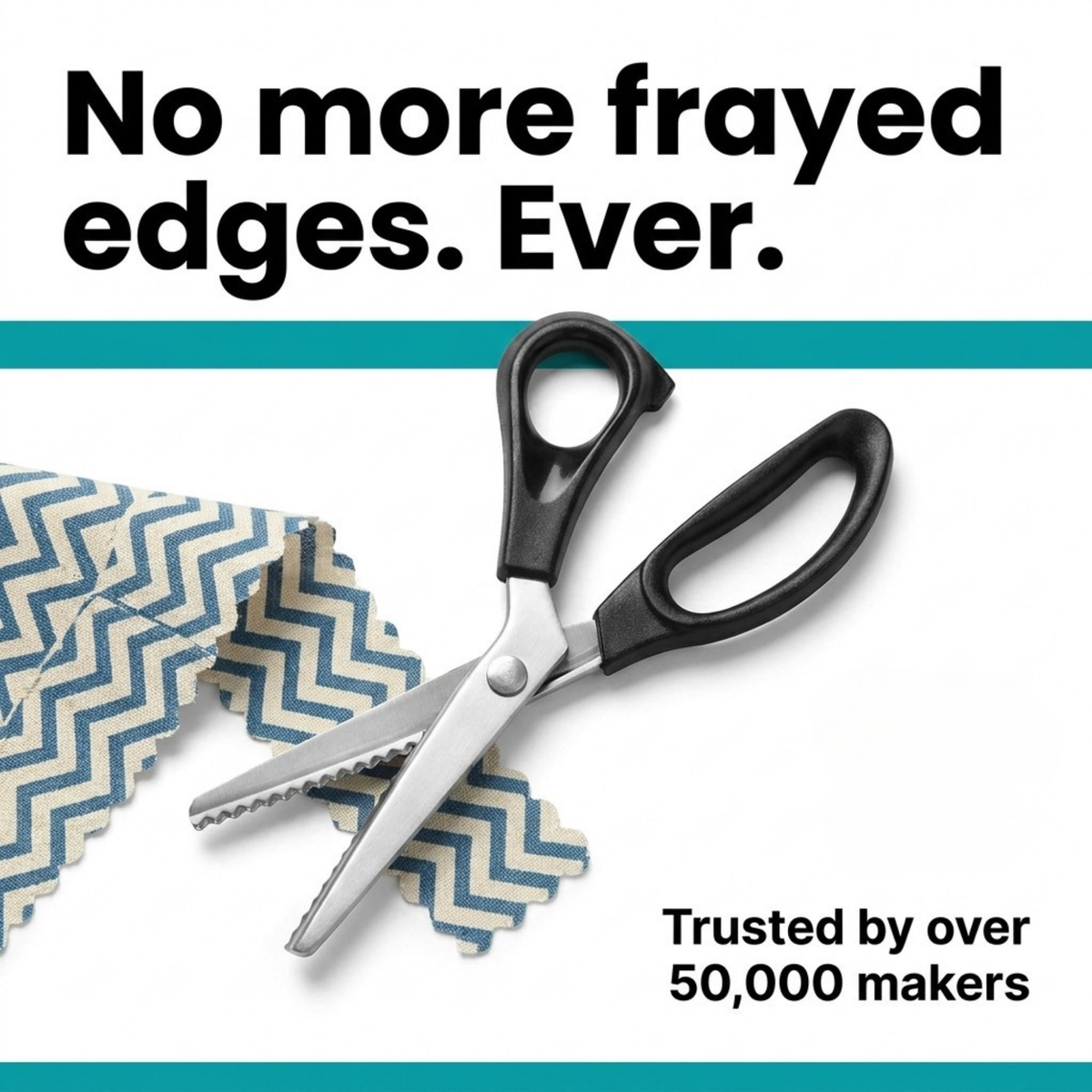 Sleeqa™ Stainless Steel Dressmaking Scissors