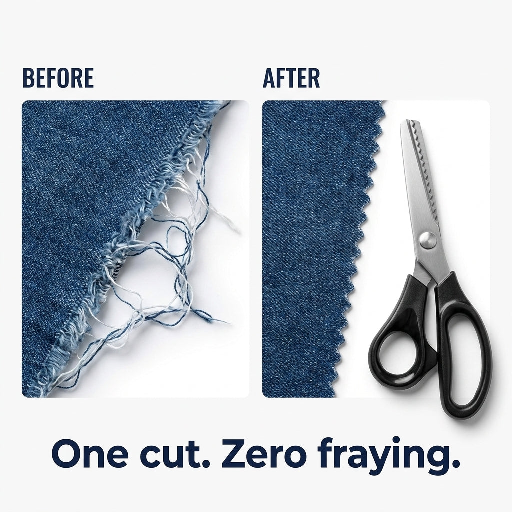 Sleeqa™ Stainless Steel Dressmaking Scissors